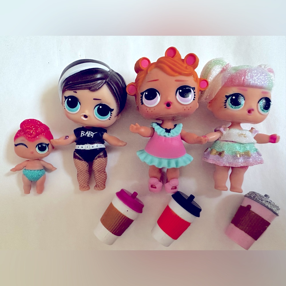 LOL Surprise OMG Glitter Mini Fashion Dolls Lot
